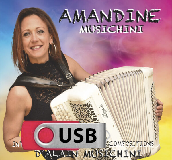 visuel Clé USB amandine