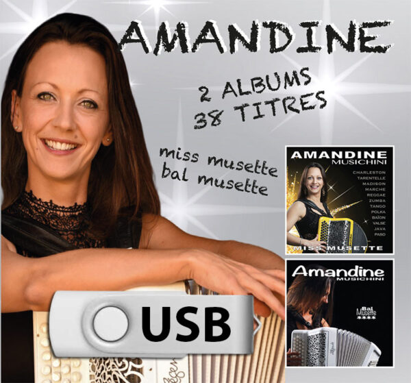 visuel Clé USB amandine
